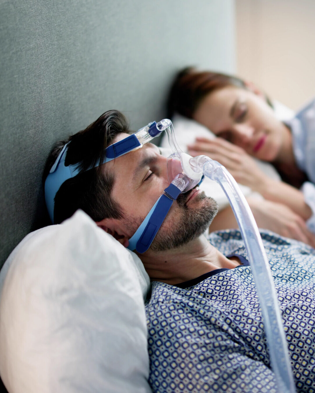 Sleep Apnea Oxygen Mask Equipment And Cpap Machine