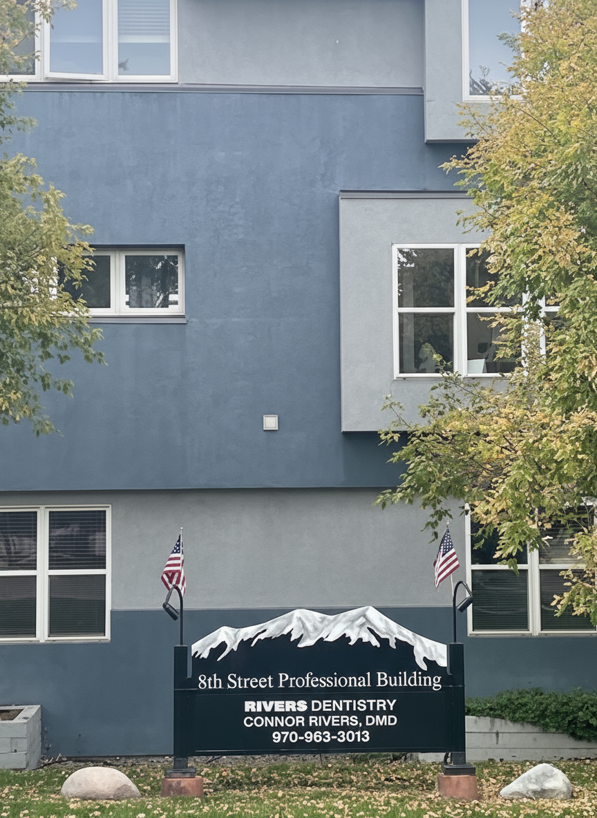 Rivers Dentistry building, 60 S. 8th St #201 Carbondale, CO 81623