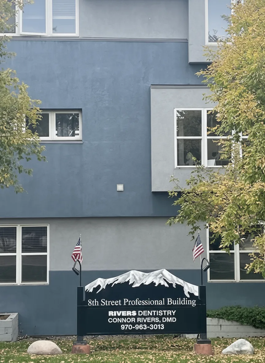 Rivers Dentistry building, 60 S. 8th St #201 Carbondale, CO 81623
