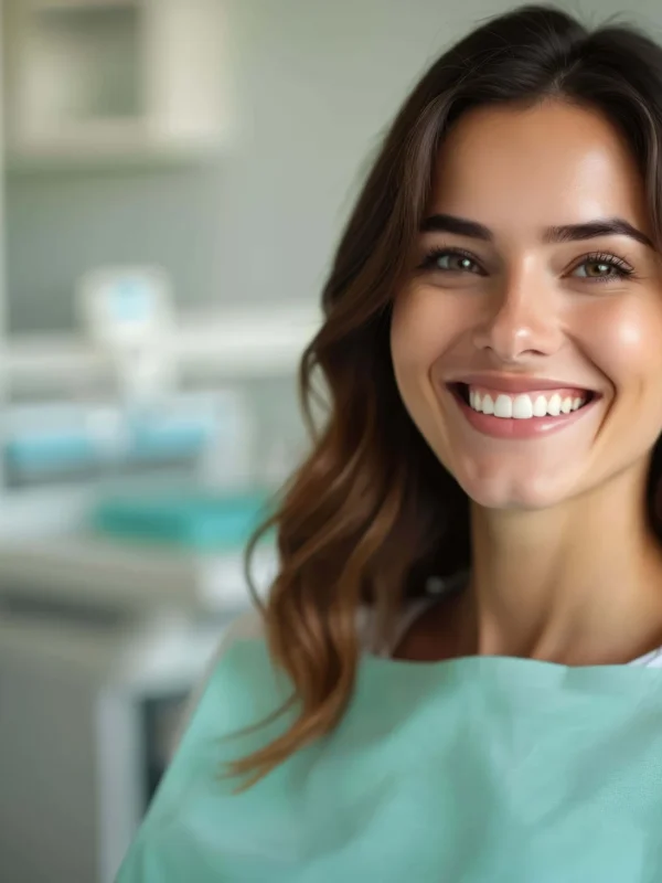 Clear aligner treatment patient consulting with dentist at Rivers Dentistry Carbondale